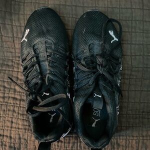 Puma Black Athletic Shoes